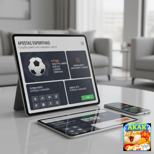 Ilustração de Explore o aplicativo cassino akak para Android e iOS