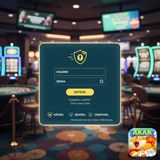 Ilustração de Explore o aplicativo cassino akak para Android e iOS