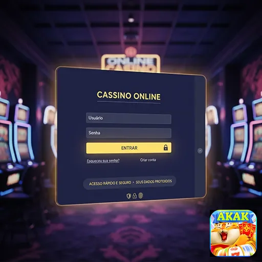 Ilustração de Explore os benefícios do cassino online akak com jogos emocionantes